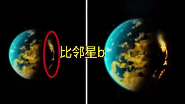 《惊！韦伯望远镜首次拍到比邻星b，隐约可见外星文明迹象？》