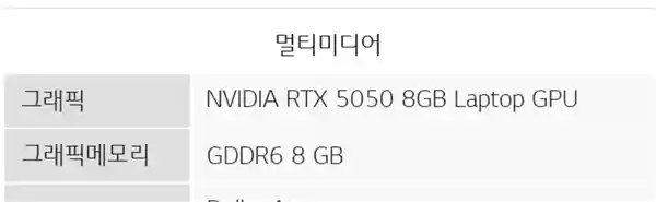 LG新款笔记本搭载NVIDIA RTX 5050移动版，8GB显存震撼登场