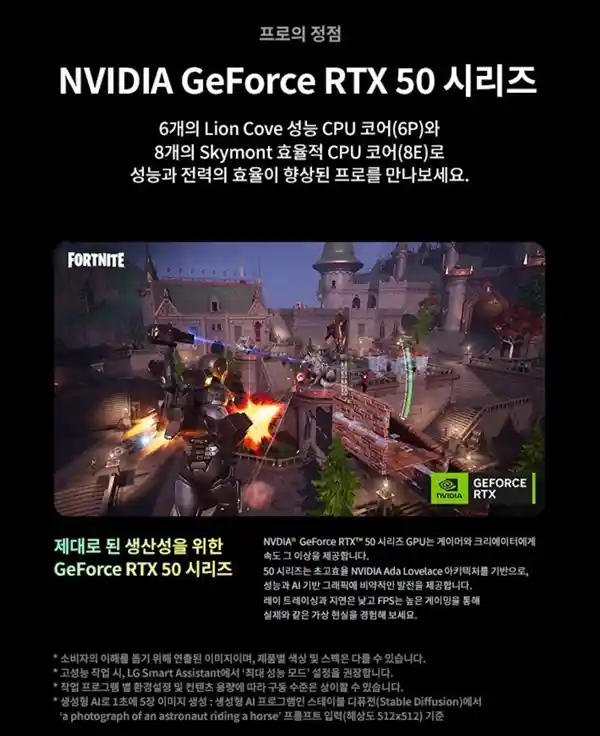 LG新款笔记本搭载NVIDIA RTX 5050移动版，8GB显存震撼登场